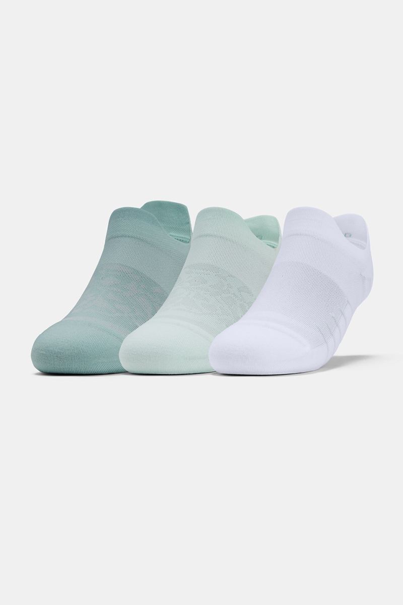 UA Women's Breathe No Show Tab Socks