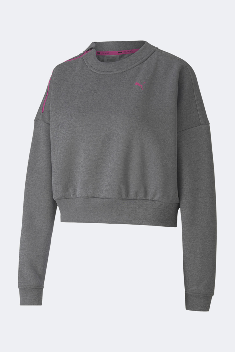 Brave Zip Crew Neck Sweater