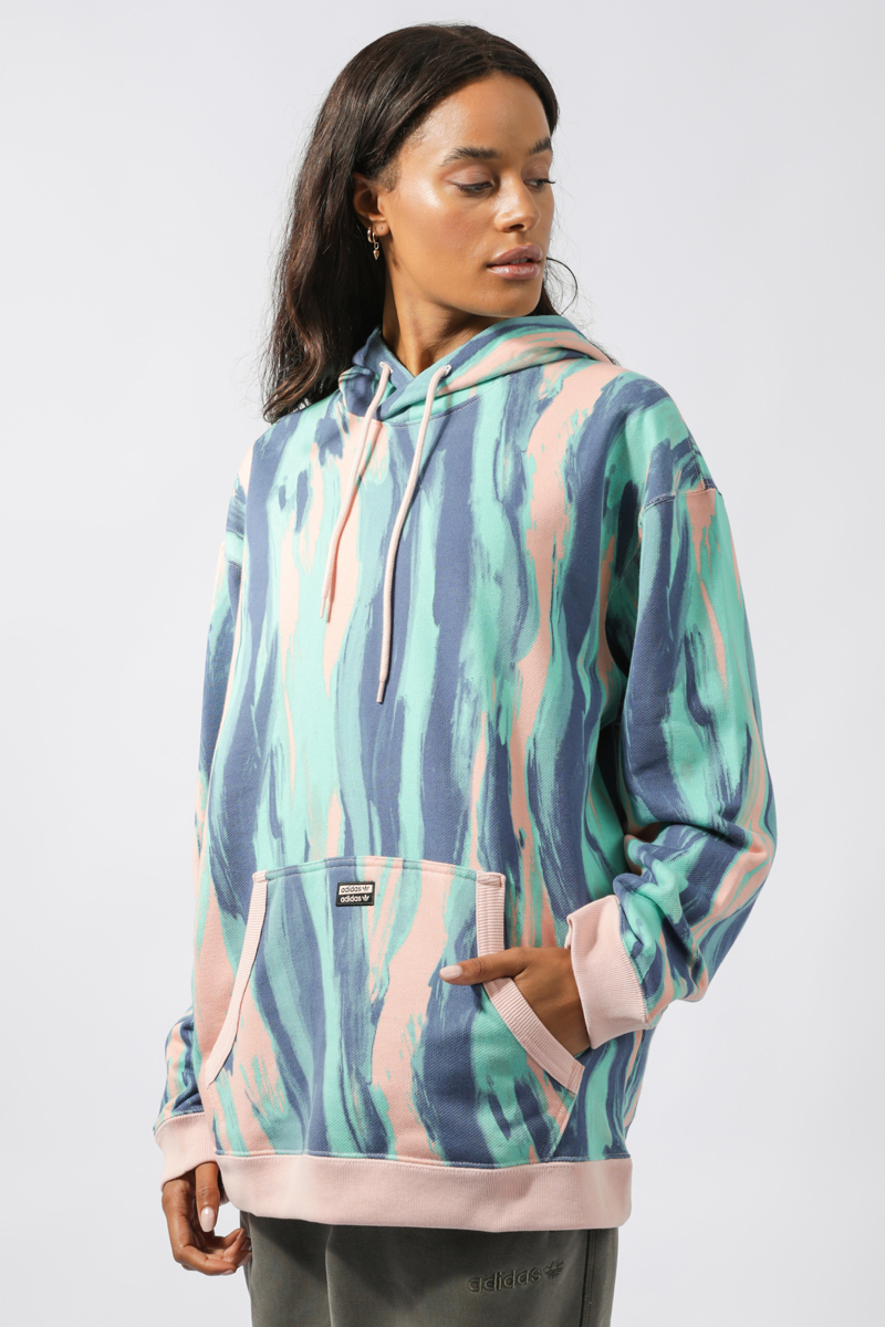 adidas Originals R.Y.V Hoodie Tie Dye Print Stylerunner