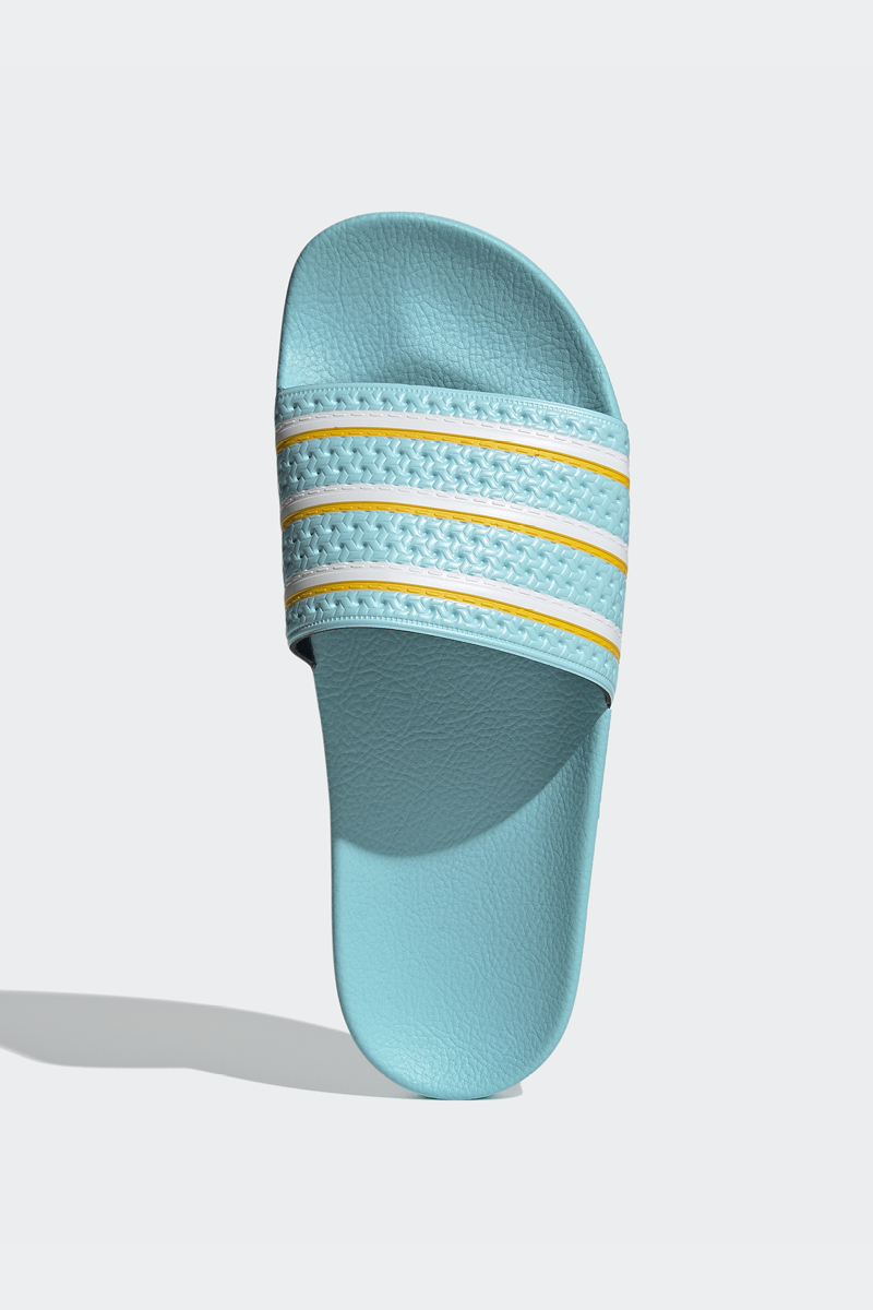 adidas Originals Adilette Blue Zest/Ftwr White/Wonder Glow | Stylerunner