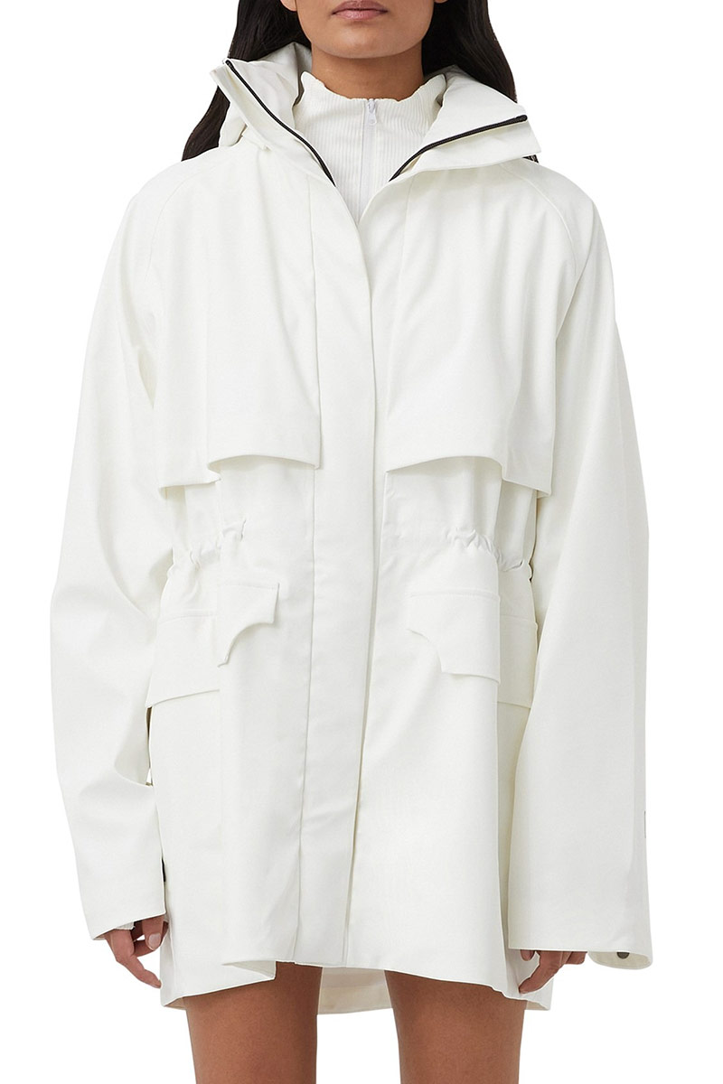 C&M Camilla and Marc Falcon Rain Jacket white Stylerunner