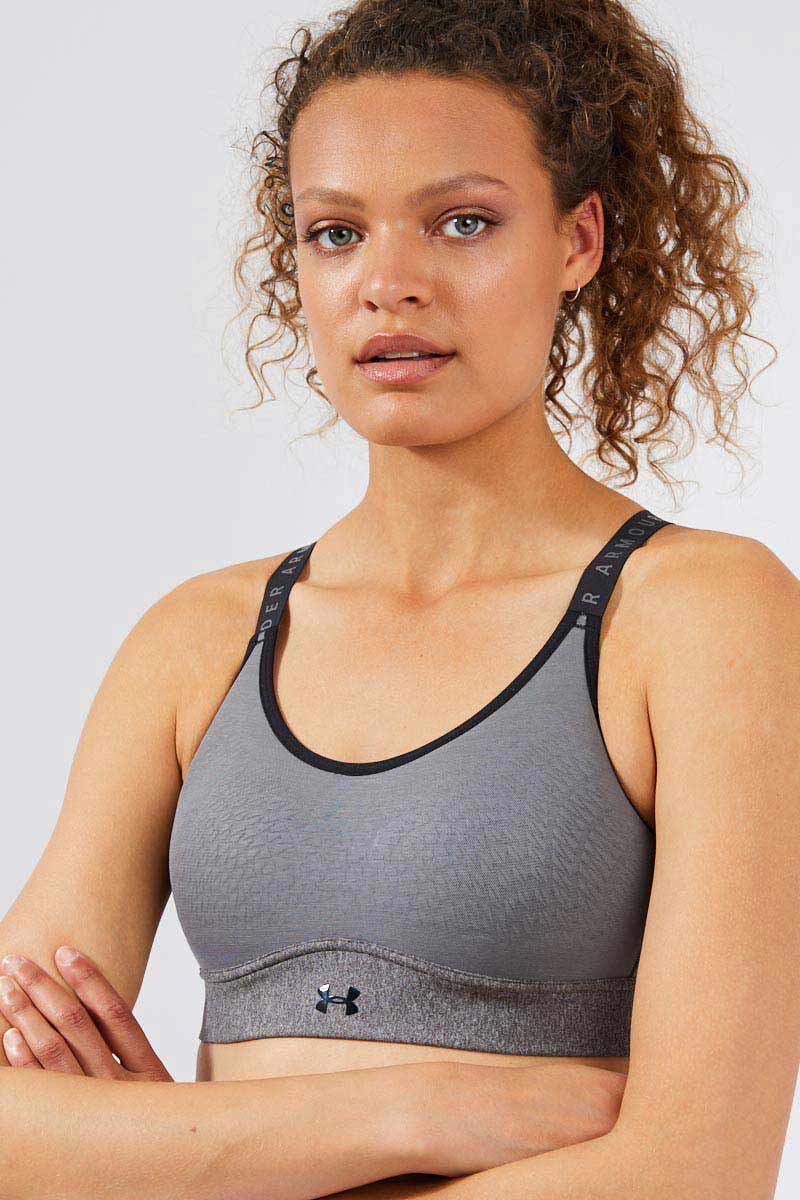 UA Infinity Mid Heather Bra