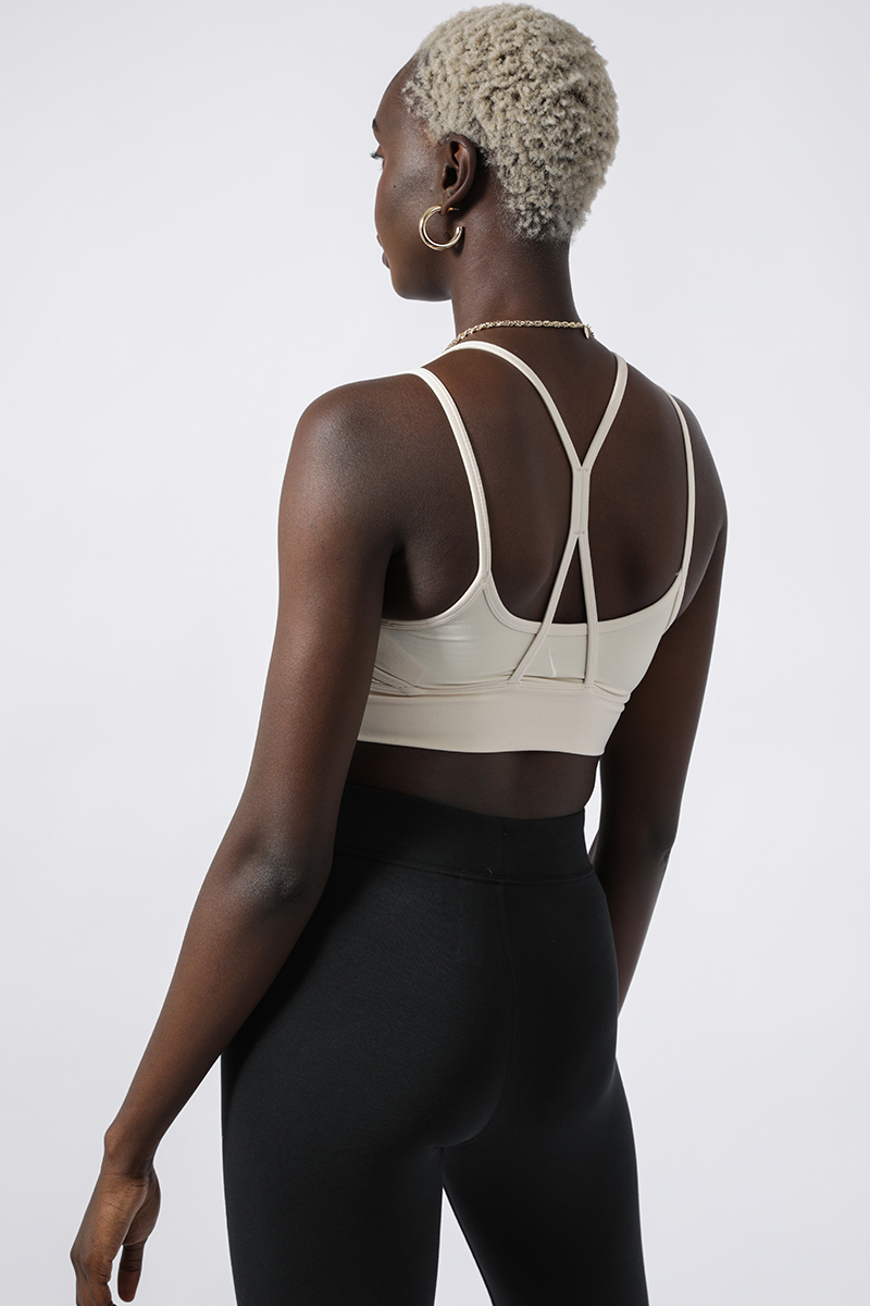 Nike Indy Yoga Bra - Pearl White | Stylerunner