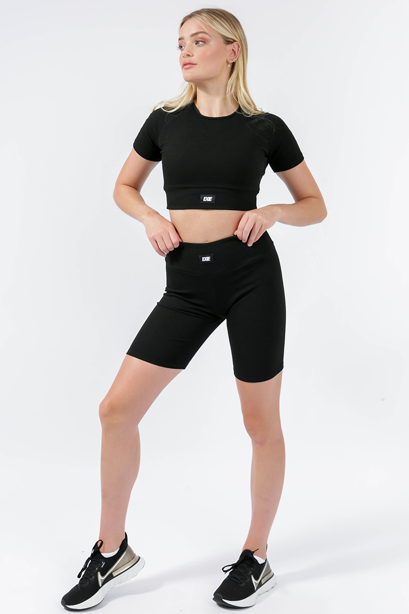 Inhale Ribbed Top