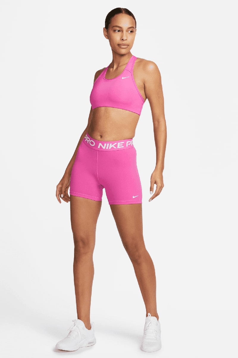 Nike, Shorts, Matching Pink Nike Pro Drifit Workout Set Sports Bra And  Spandex Shorts