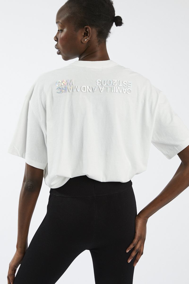 Vida Metallic Logo Tee