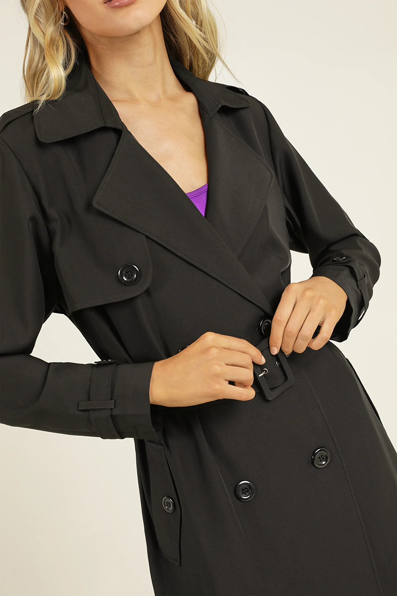 black trench coat for sale