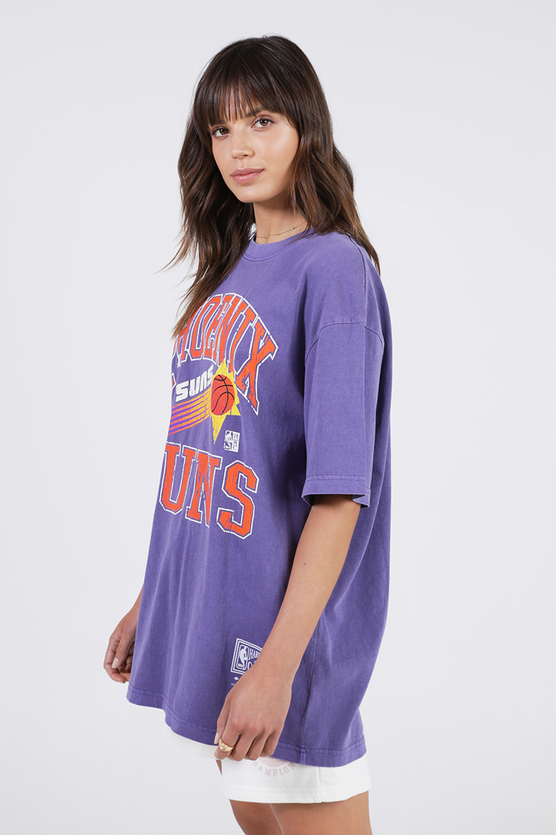 Los Angeles Lakers T-Shirt in Faded Purple - Glue Store NZ