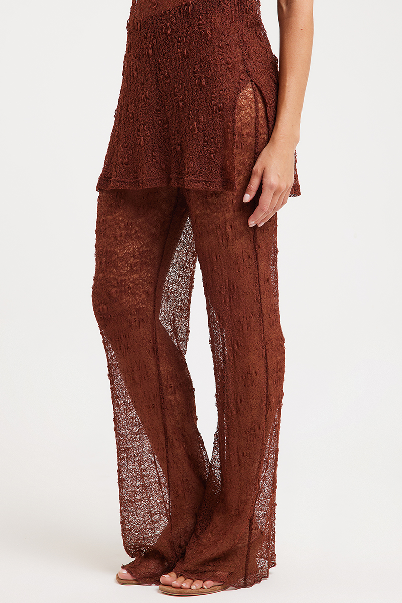 Blanca Riven Pants Brown