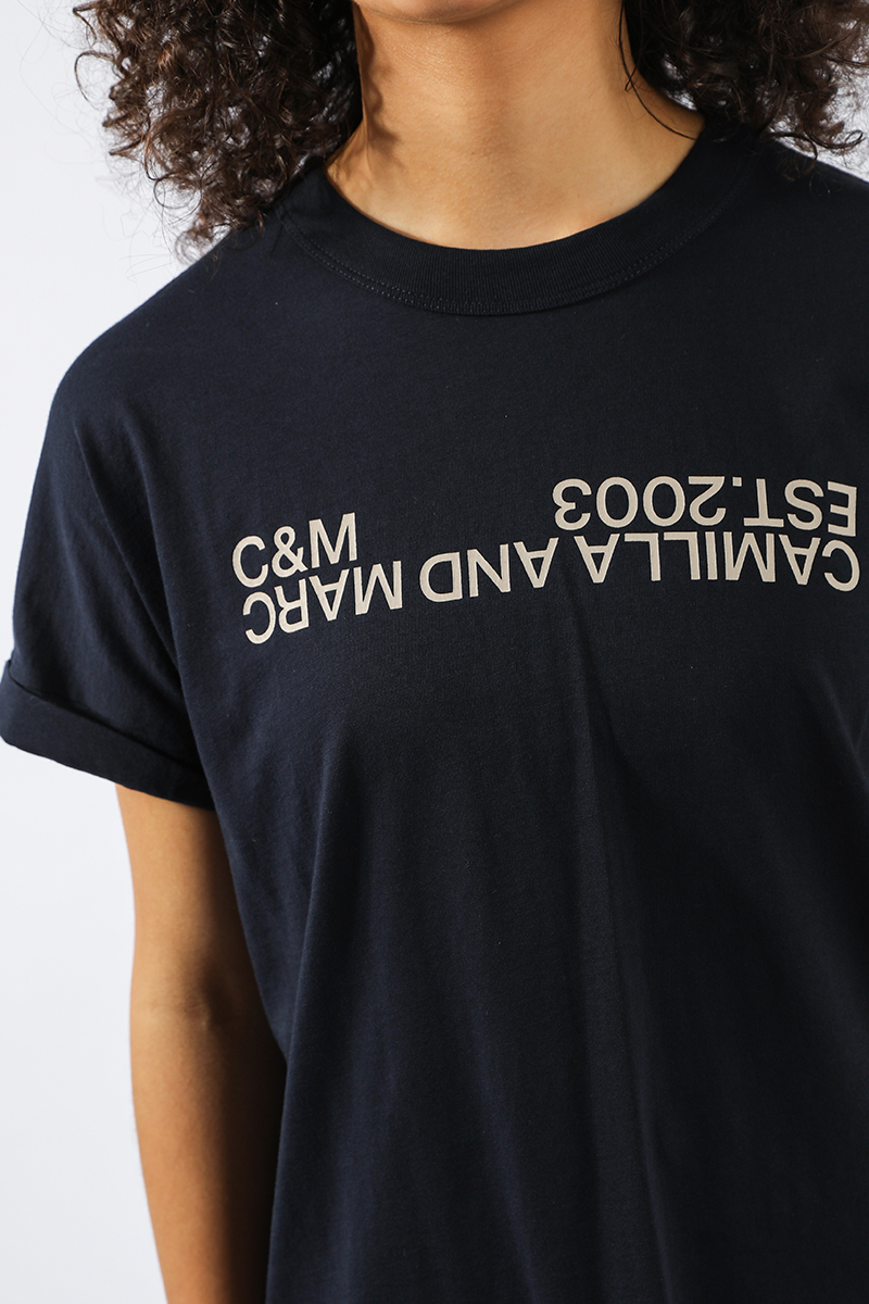 c&m huntington tee pink