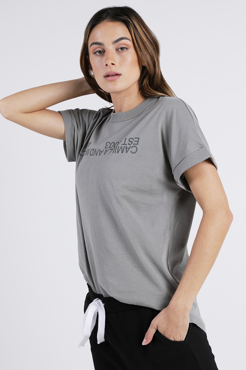 c&m huntington tee grey