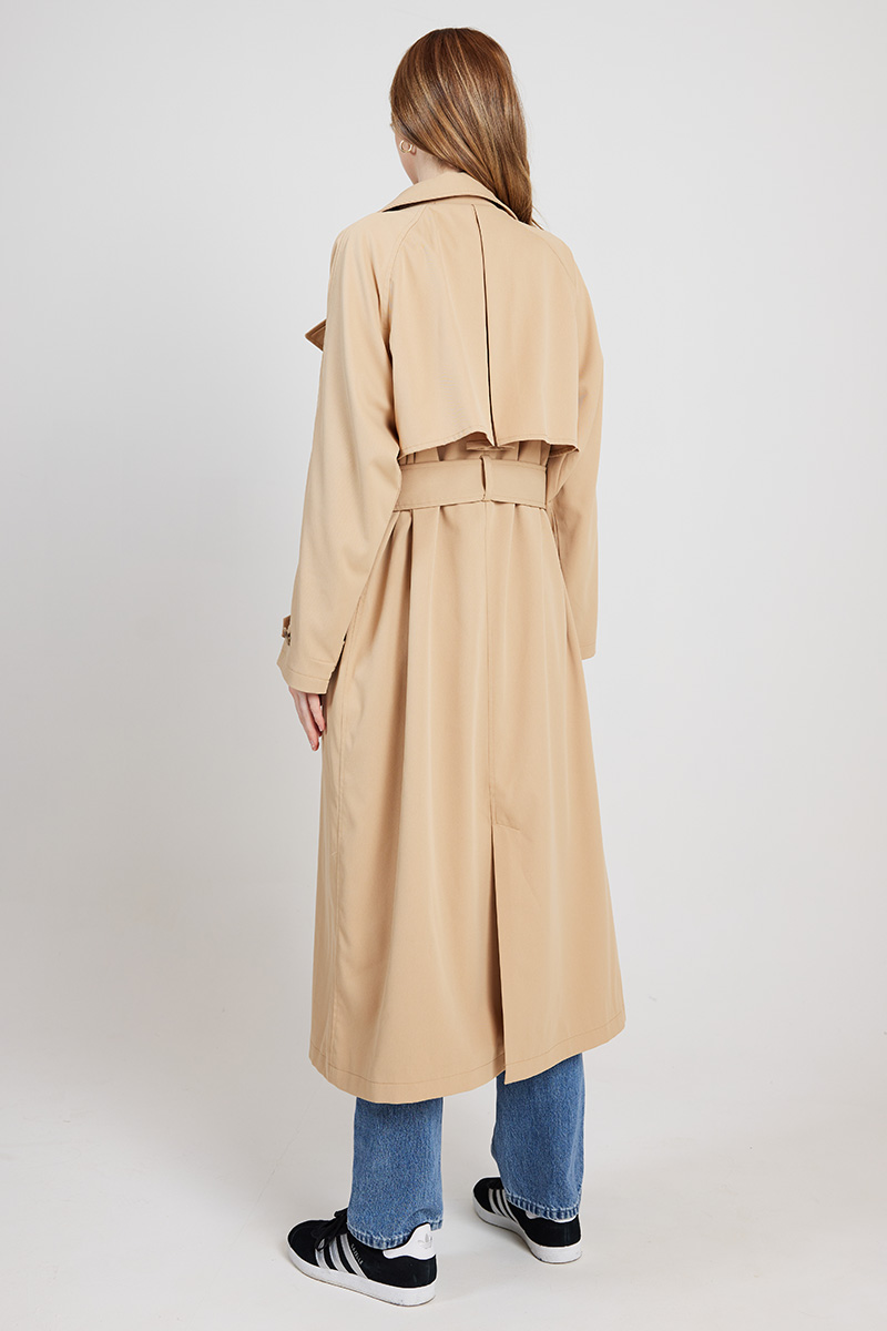 Ena Pelly Carrie Trench Coat Carrie Trench Coat Camel | Stylerunner