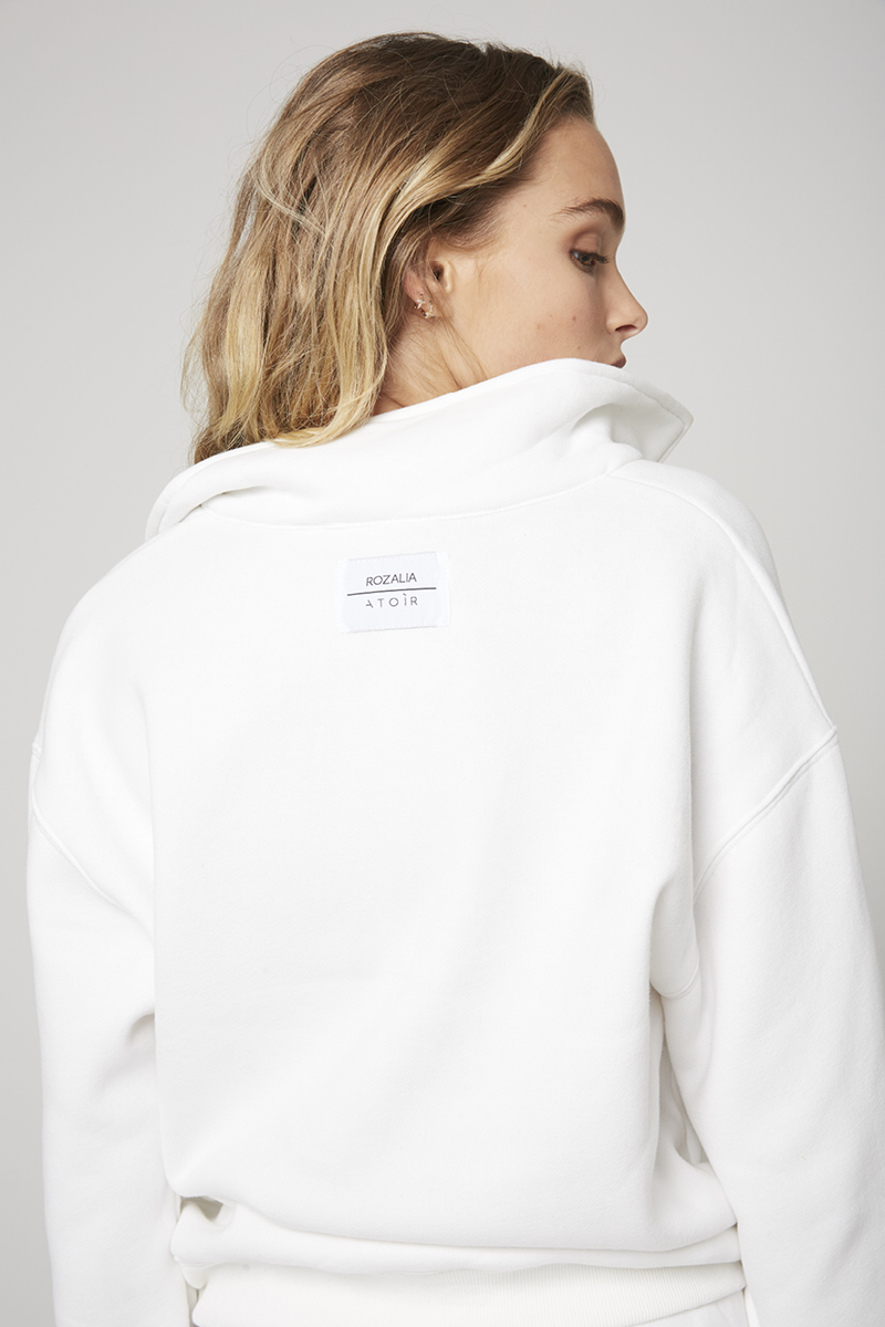 Collared Sweatshirt