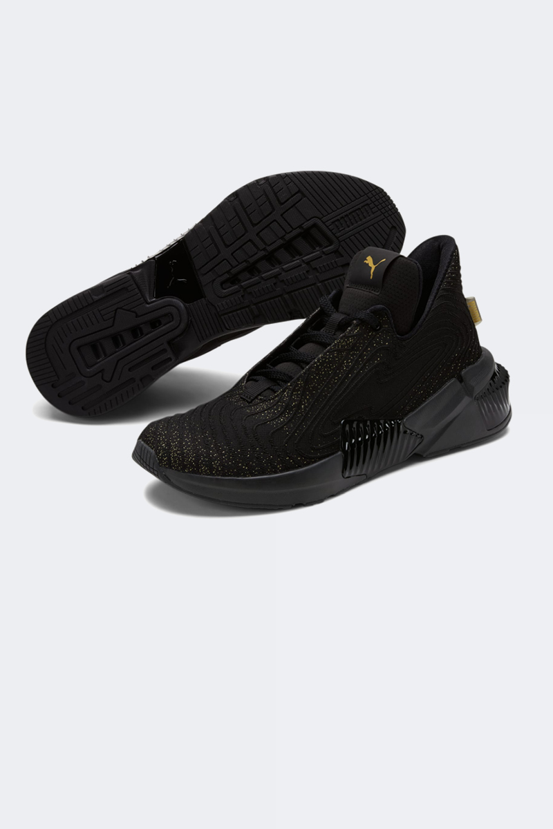 Puma defy varsity sale black and gold