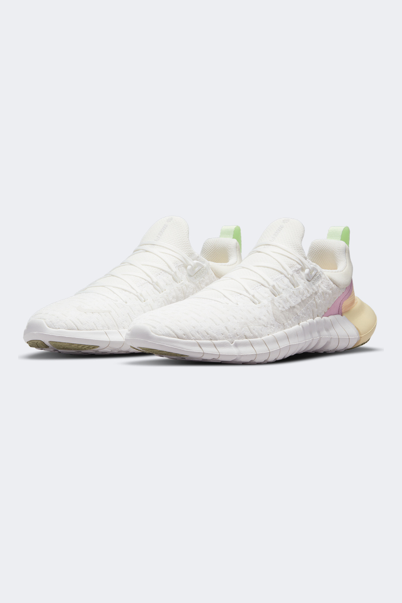 nike free run 5.0 white mens