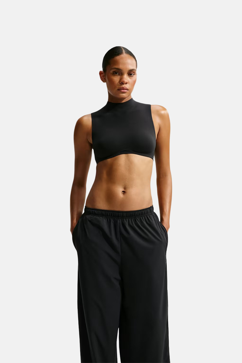 NikeSKIMS Stretch Nylon Oversized Trousers Obsidian | Stylerunner