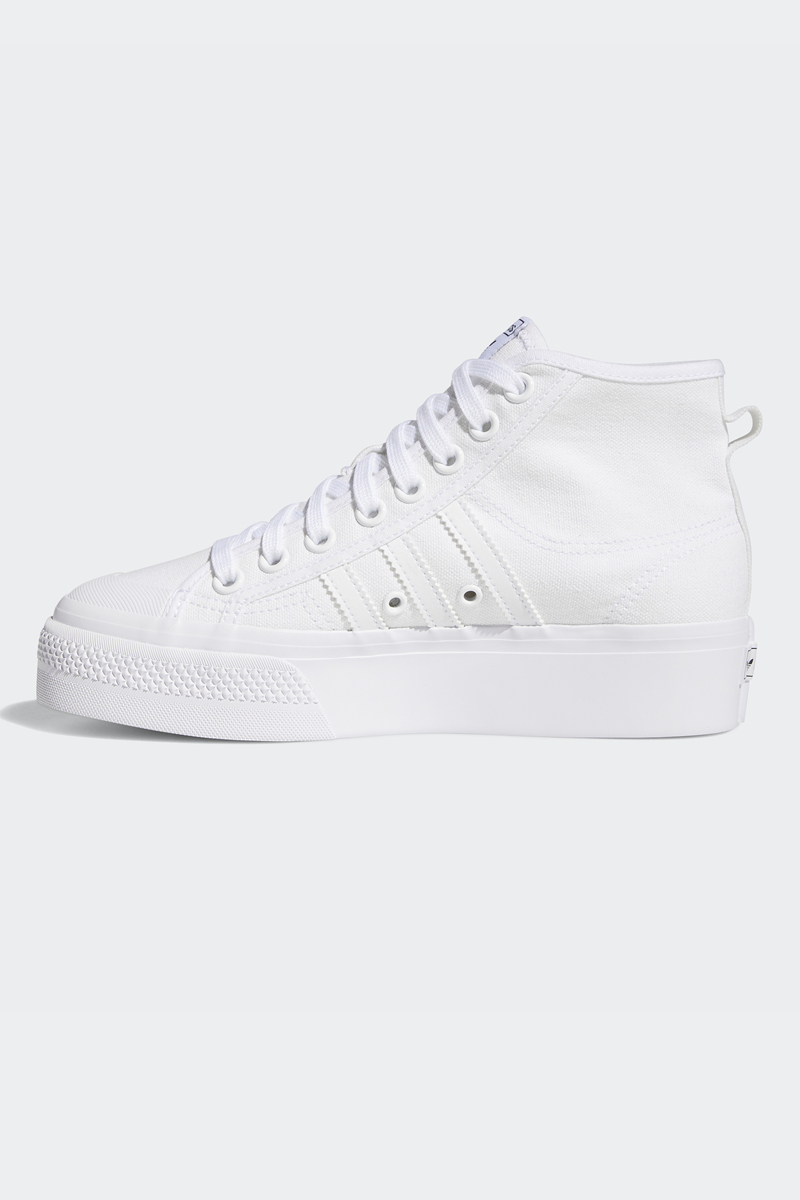 adidas Originals Nizza Platform Mid - White | Stylerunner