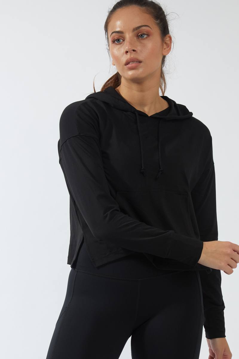 Yoga Crop Hoodie