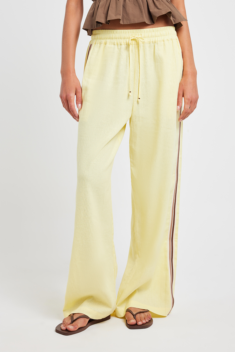 Liido Lune Linen Pants Butter