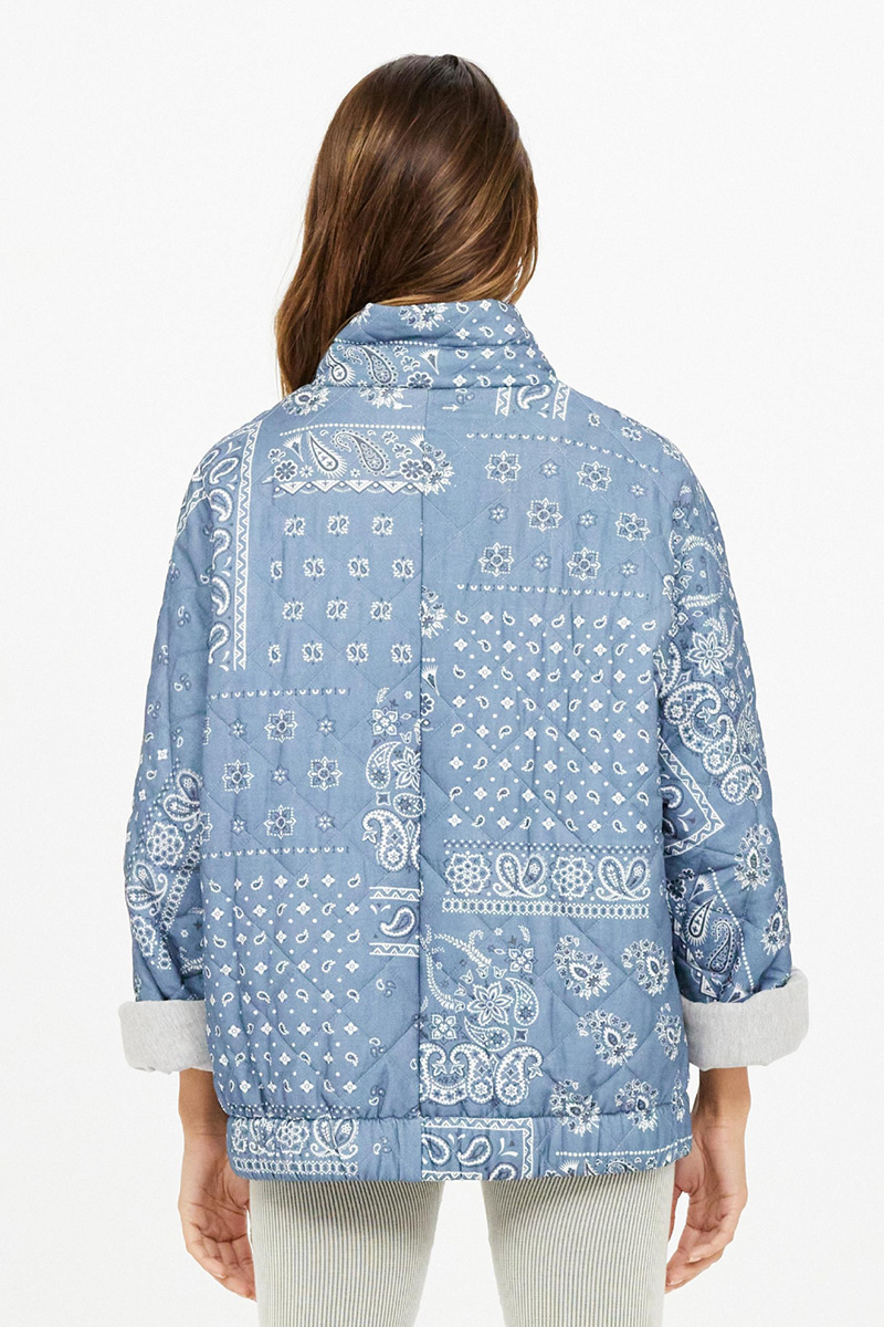 The Upside Bandana Nicola Jacket Denim 