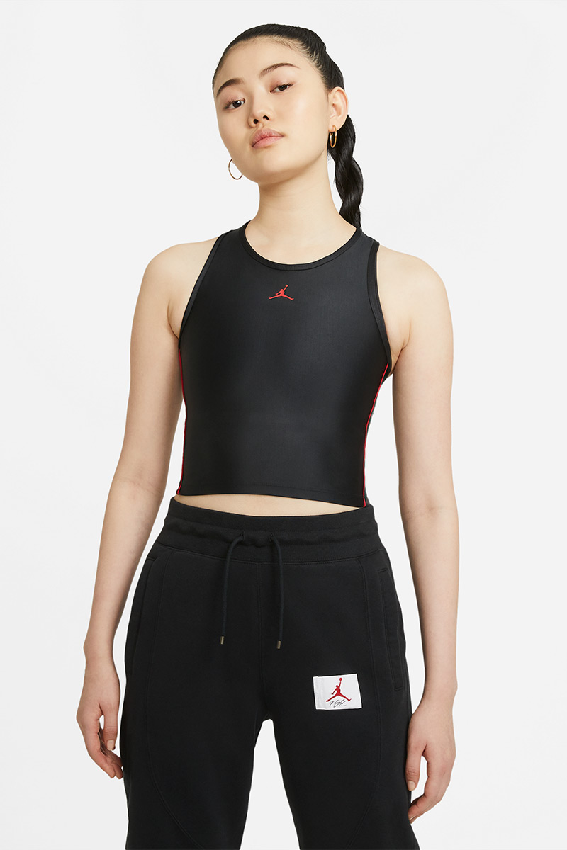 Nike Jordan Essential Crop Top Black 