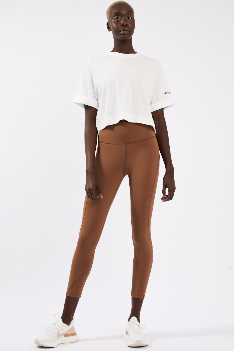 Arquette Crop Logo Tee