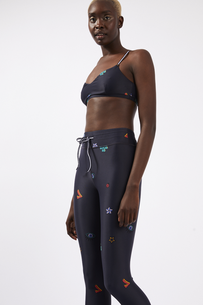 Lucky Symbols Ballet Bra