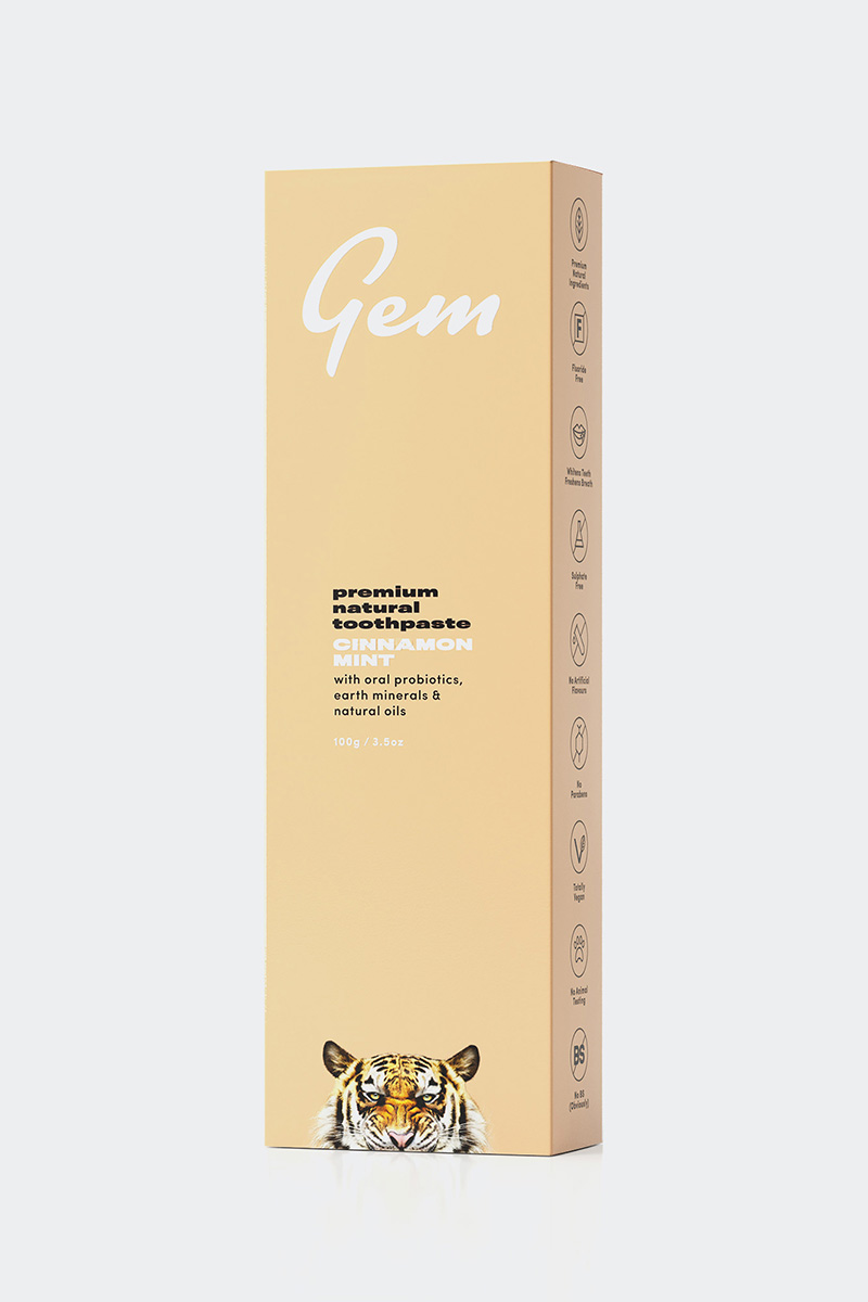 Gem Cinnamon Mint Toothpaste Cinnamon Mint | Stylerunner