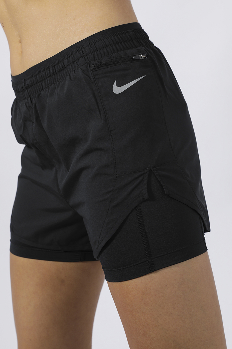 Nike Tempo Luxe Shorts Black/Black/(Reflective Silv)