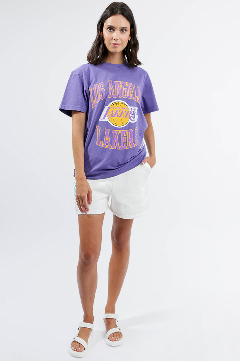 Vintage Crest Logo Tee Lakers