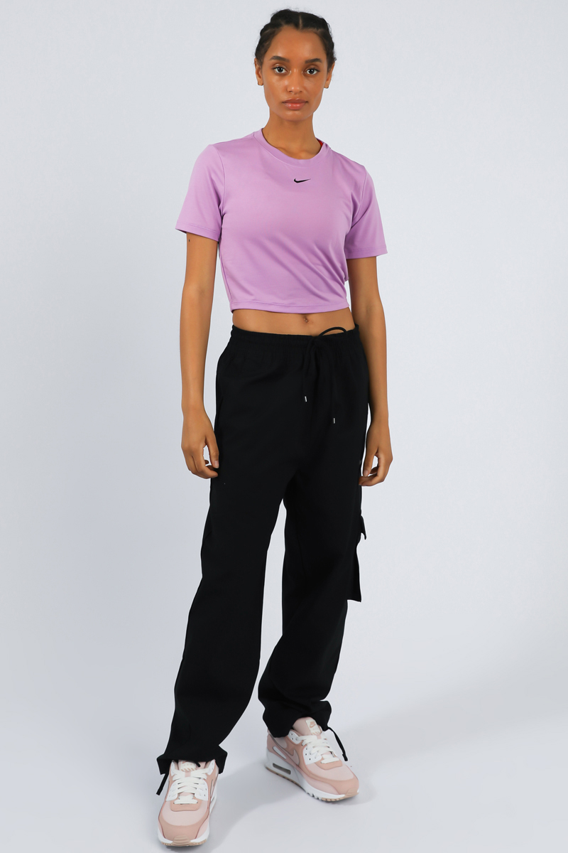 Nike Sportswear Essential Crop Top - Violet Shock | Stylerunner
