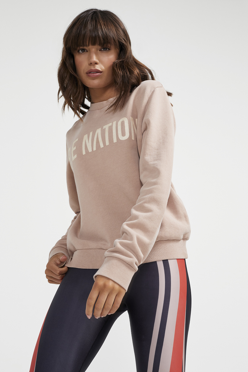 P.E Nation Fortify Sweat - Rugby Tan | Stylerunner