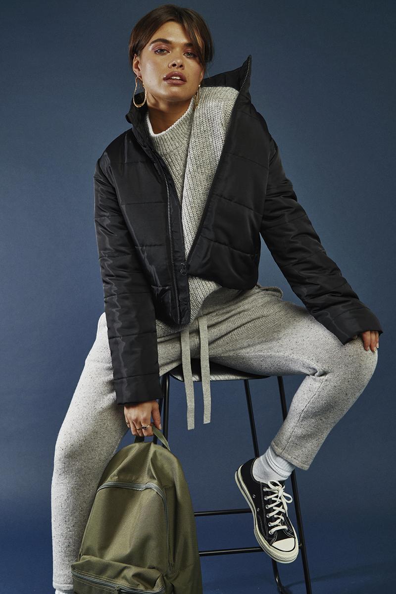 Radial Puffer Jacket