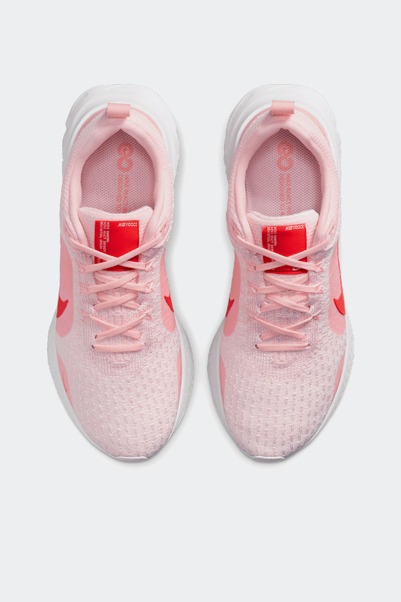Nike React Infinity Run Med Soft Pink/Lt Crimson-White Stylerunner
