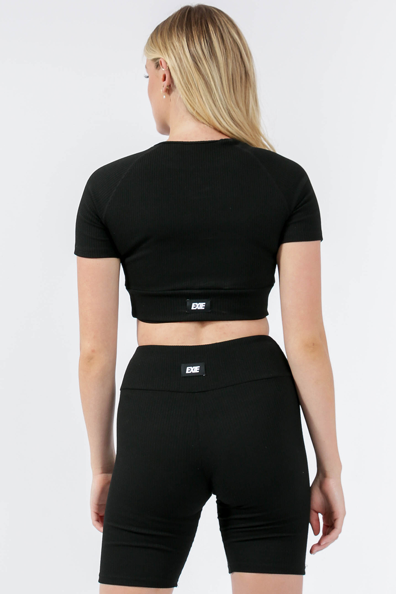 Inhale Ribbed Top