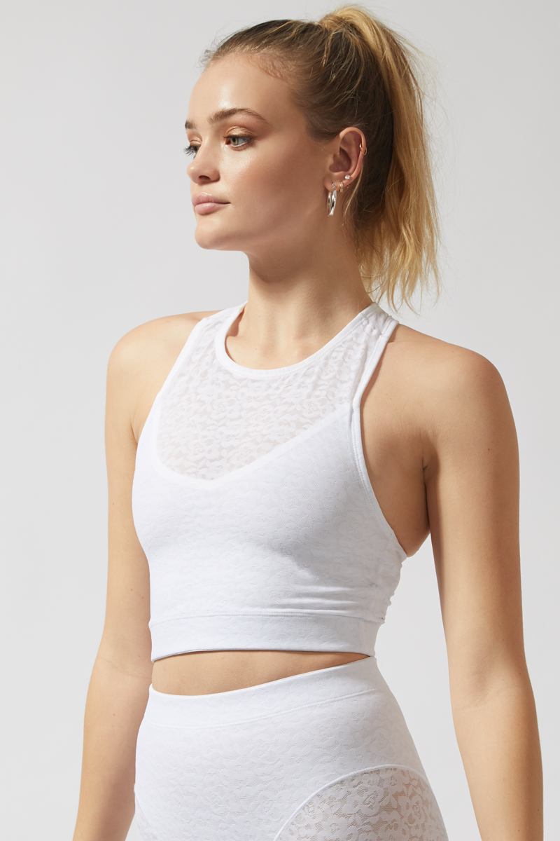 RACER CROP TOP