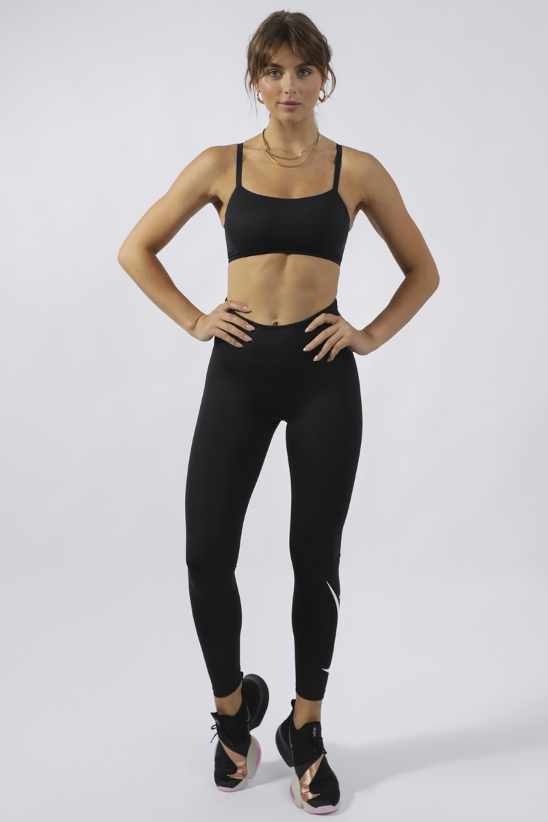 nike swoosh run leggings