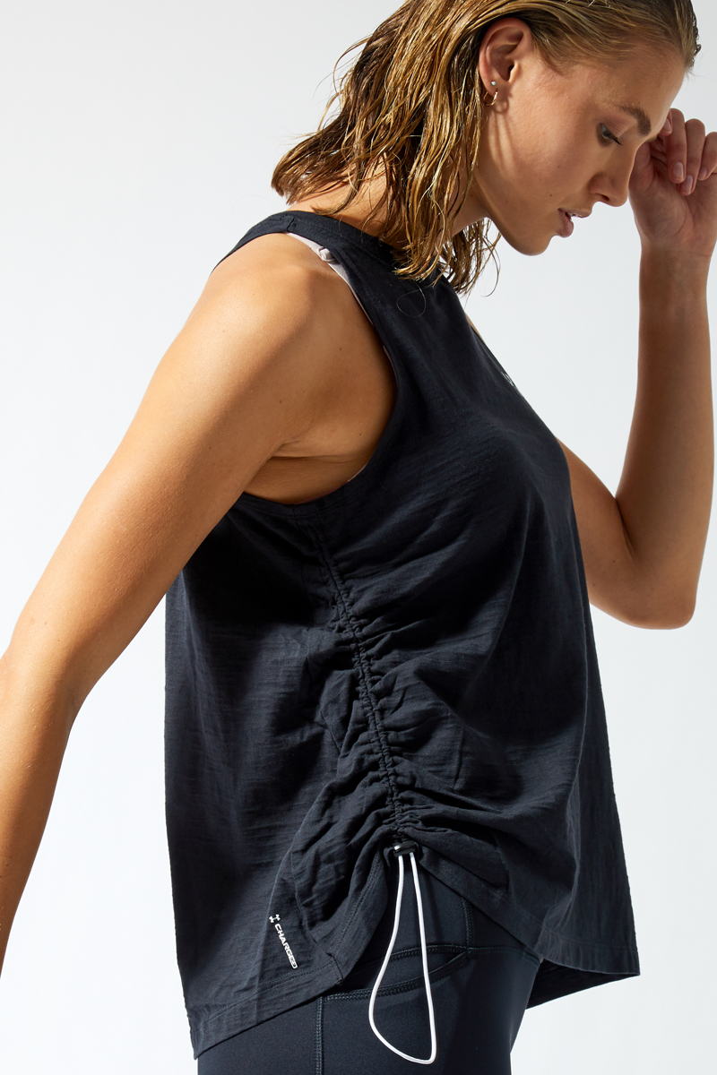 Charged Cotton Adjustable Tank