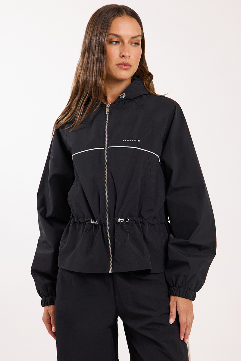 P.E Nation Alignment Jacket Black