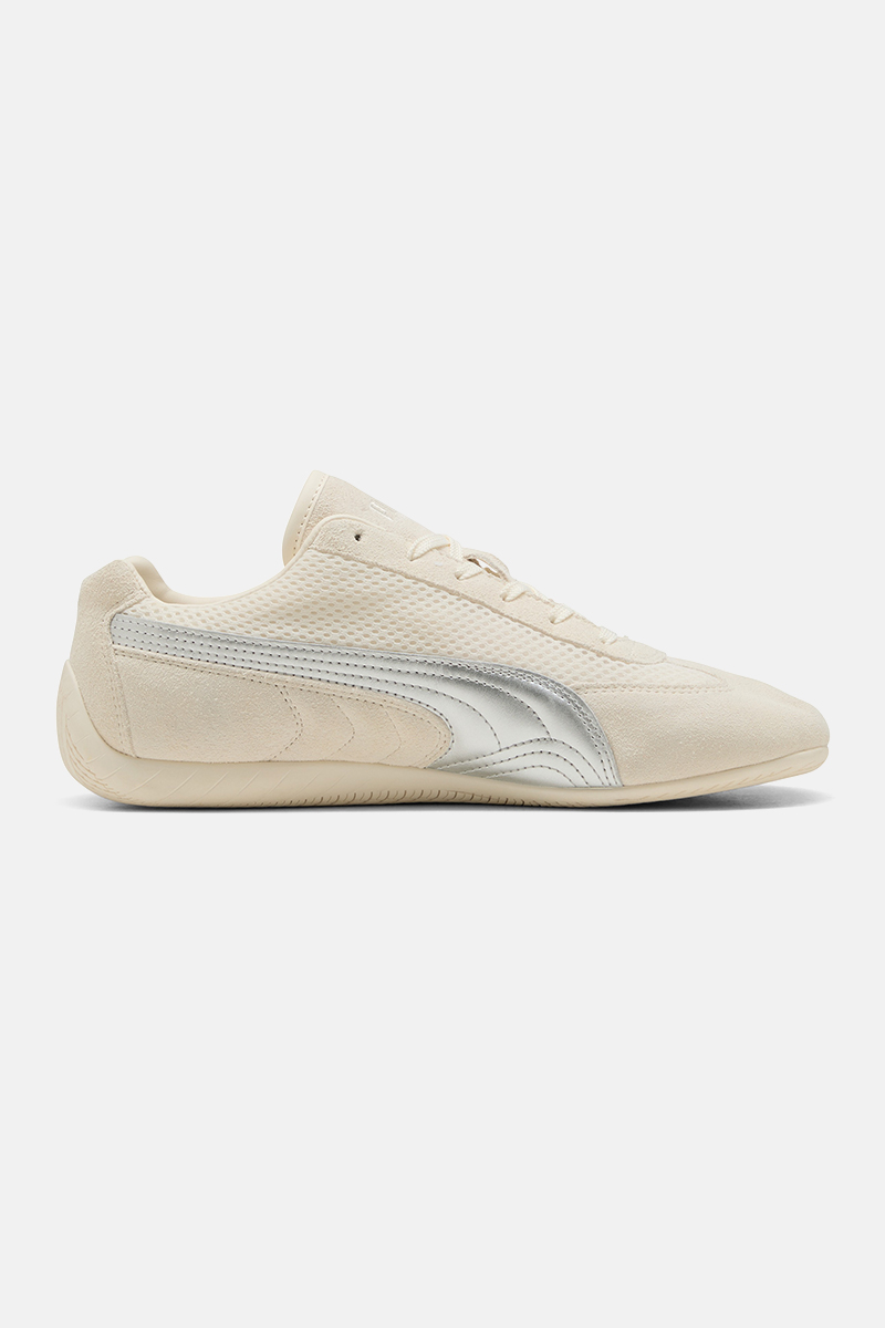 ★ PUMA★ Speedcat Premium Ivory Matte Silver 40390201 4039 Puma Speedcat Premium Frosted Ivory-Matte Silver | Stylerunner