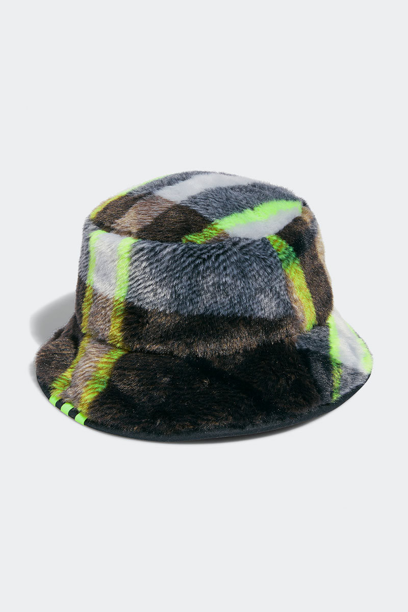 ivy park black bucket hat