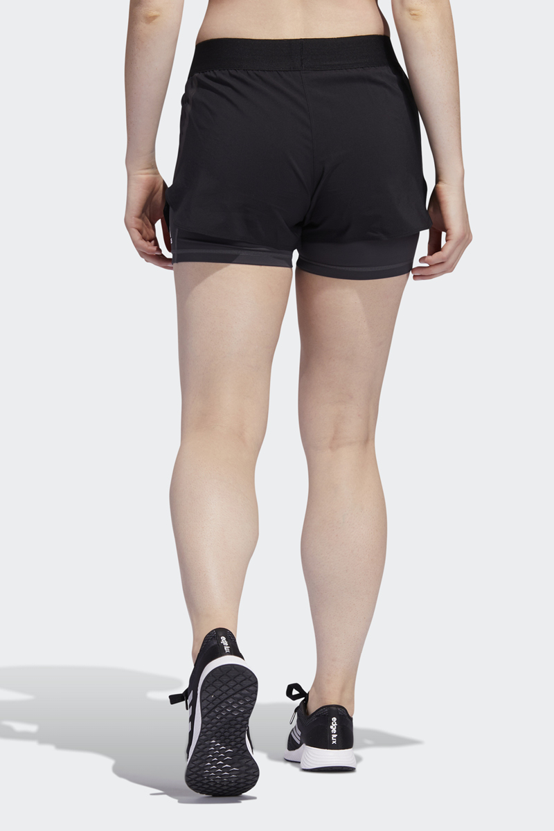 adidas Alphaskin Two-In-One Shorts - Black | Stylerunner