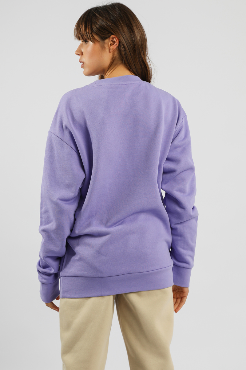 adidas originals graphic crew sweatshirt