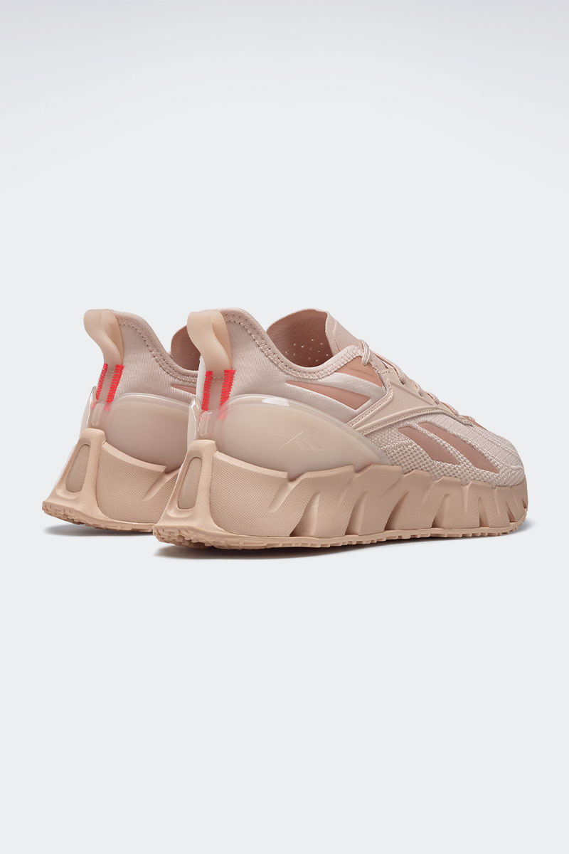 Reebok Zig Kinetica 3 Soft Ecru/Neon Cherry | Stylerunner