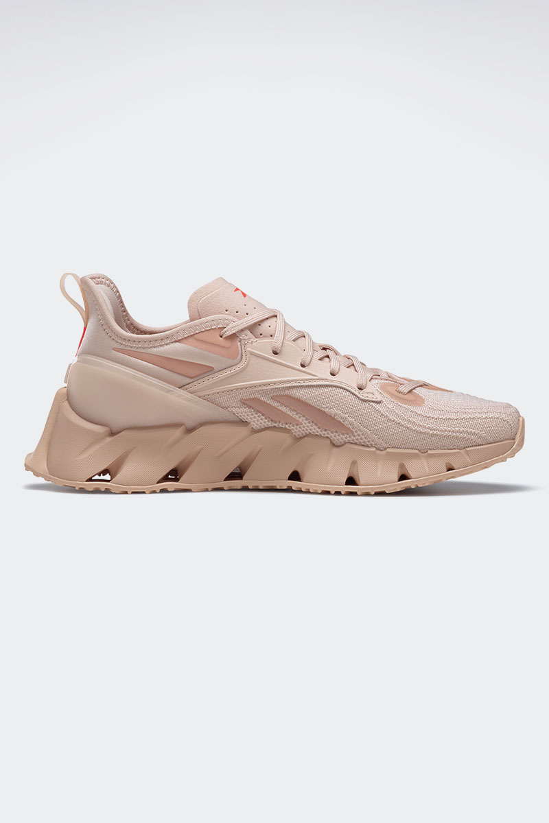 Reebok Zig Kinetica 3 Soft Ecru/Neon Cherry | Stylerunner