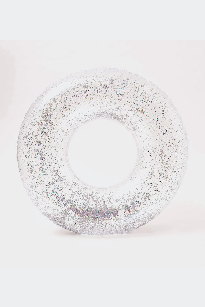 sunnylife Glitter Pool Ring Glitter Stylerunner
