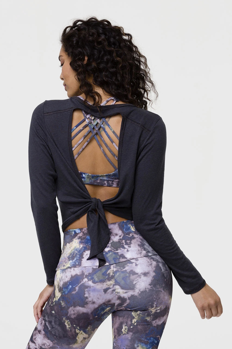 Vintage Tie Back Top