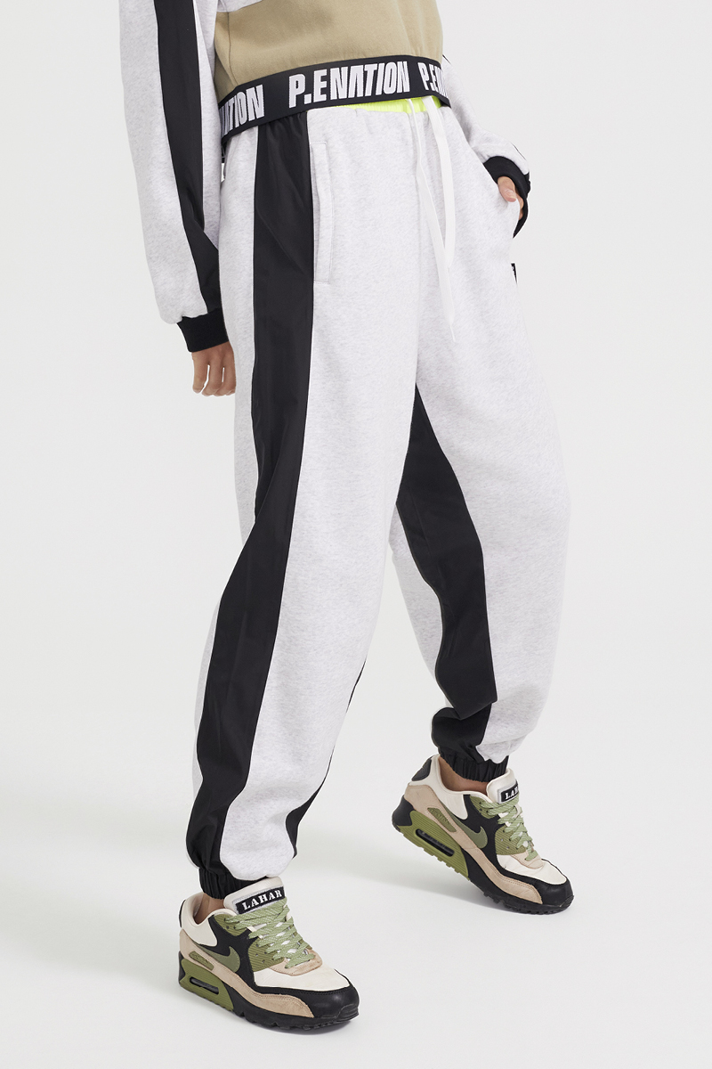 P.E Nation Opponent Track Pant Grey 