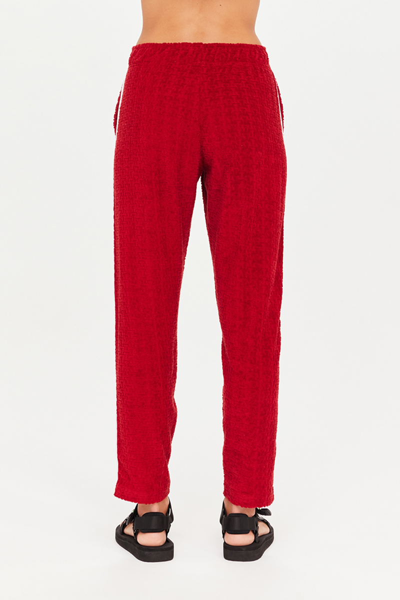 Buy The Upside COLLEGIATE FRANCA PANT - RED [USW124005]
