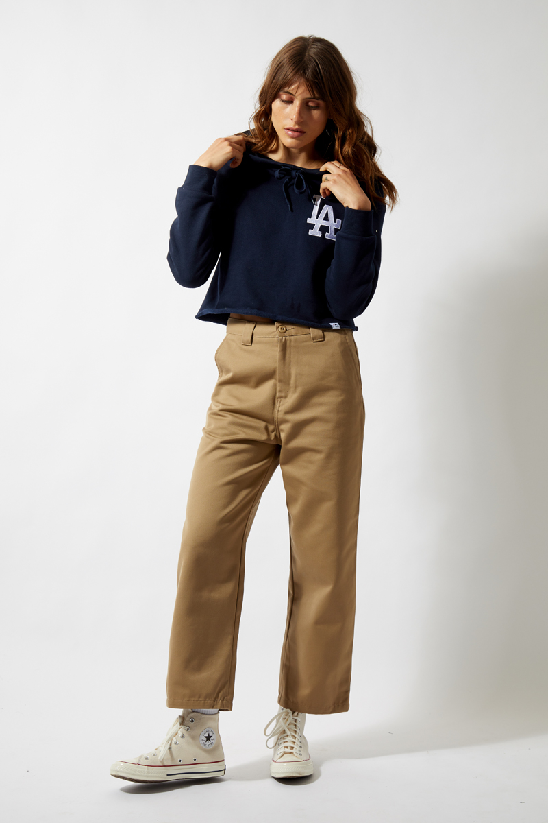 Barnes Cropped Hoodie